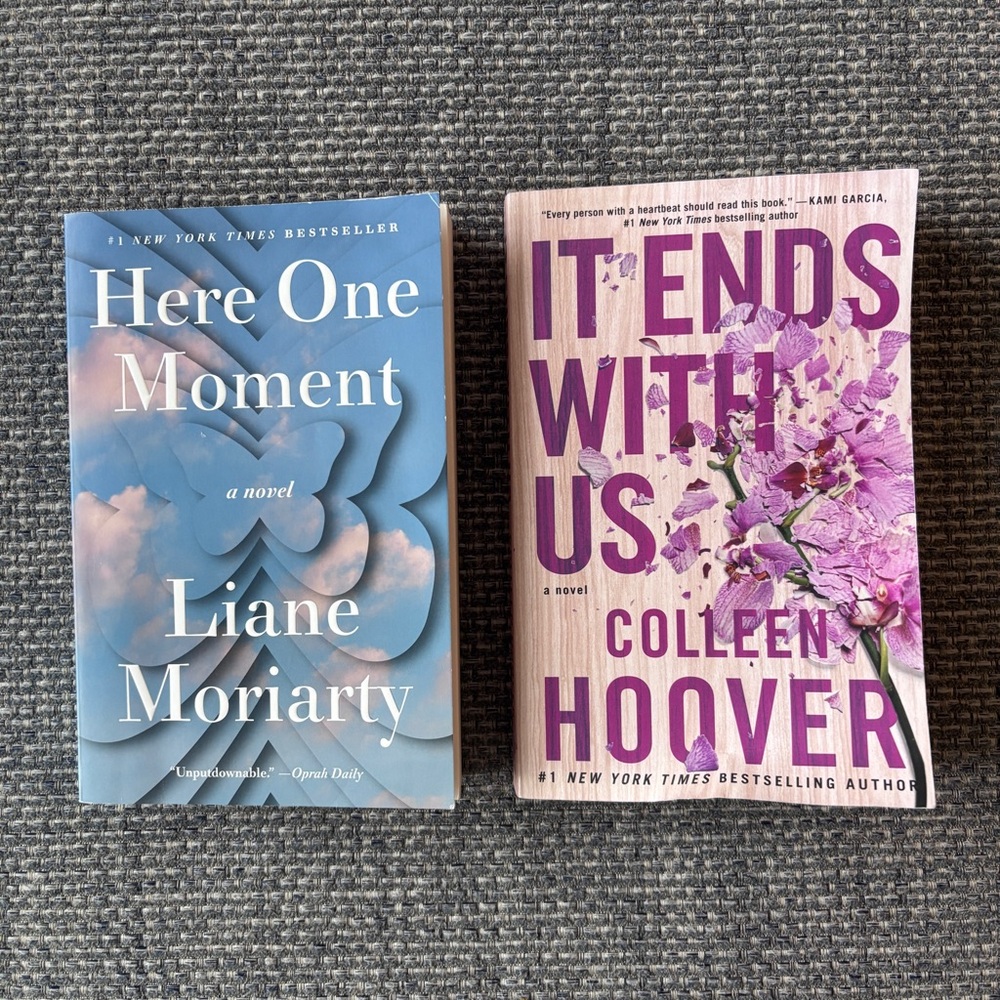 Liane Moriarty + Colleen Hoover NYT Bestsellers Novels Fiction Book Bundle